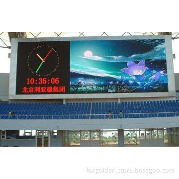 Indoor Digital LED Display with Tri-Color Clear Video